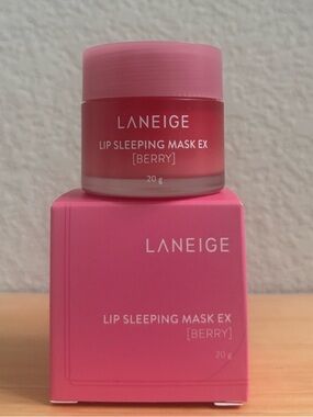 New! ‼️🍓🍓Laneige Lip Sleeping Mask EX - Berry 20g NEW IMPROVED FORMULA ‼️🍓